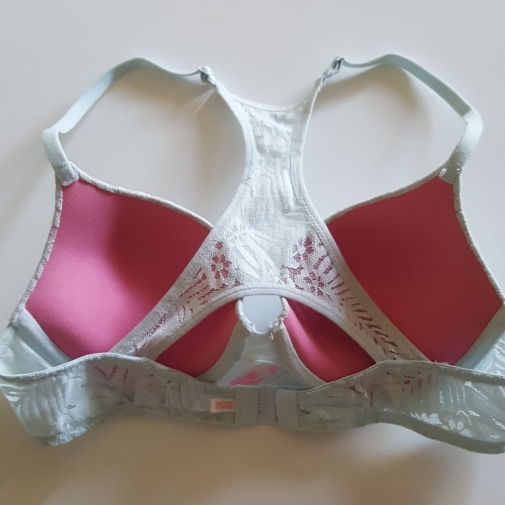 Pink Raserback Push-up bra - Picture 3 of 6